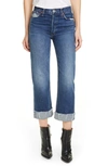 RE/DONE '90S LOOSE CROP STRAIGHT LEG JEANS,188-3WLSTR