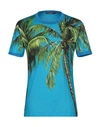 Dolce & Gabbana T-shirts In Turquoise