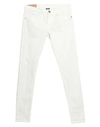 Dondup Denim Pants In Ivory