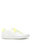 COMMON PROJECTS COMMON PROJECTS RETRO LOW TOP FLURO SNEAKERS