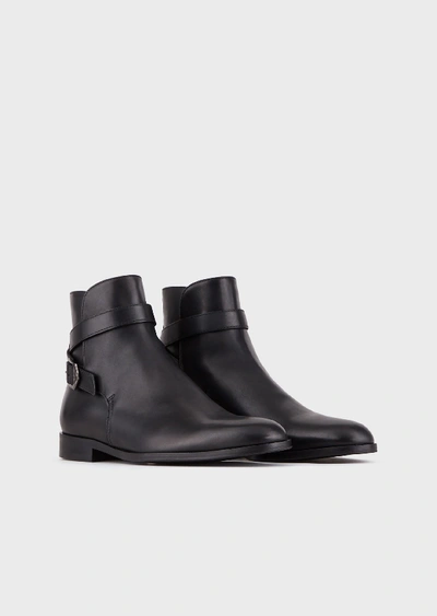 Emporio Armani Boots - Item 11768245 In Black