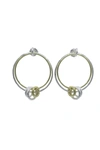 IPPOLITA Sterling Silver & 18K Gold Classico Front-Facing Nested Hoop Earrings