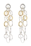 IPPOLITA Sterling Silver & 18K Gold Classico Cascading Multi Link Drop Earrings