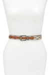 MICHAEL MICHAEL KORS Reversible Logo Leather Belt