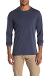 Robert Barakett Kentville Long Sleeve Crew Neck T-shirt In Blue Night