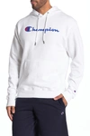 Champion Graphic Hooded Sweatshirt In White