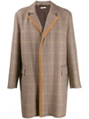 MARNI CHECKED BOXY FIT COAT