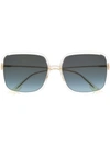 DIOR SOSTELLAIRE1 SQUARE-FRAME SUNGLASSES