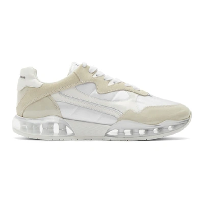 Alexander Wang Marbled Effect Sneakers In White