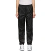 ALEXANDER WANG ALEXANDER WANG BLACK PLEATHER CHYNATOWN LOUNGE PANTS