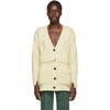 VICTORIA BECKHAM VICTORIA BECKHAM OFF-WHITE CHUNKY CABLE OVERSIZED CARDIGAN