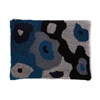 VEERO Mod Camo Leather Clutch in Sapphire & Silver