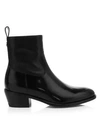 JIMMY CHOO Jesse Patent Leather Ankle Boots