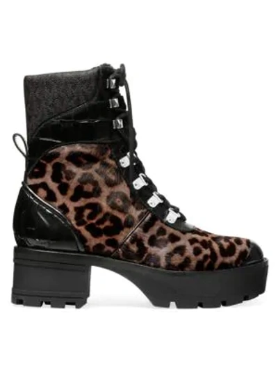 michael kors khloe combat boots