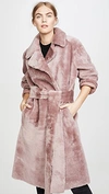 N°21 SHEARLING TRENCH