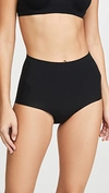 Wacoal Keep Your Cool High-cut Shaping Briefs In Black