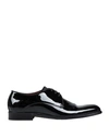 Dolce & Gabbana Derby Lace-up Shoes Lace Up Shoes Black In Black