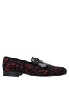 DOLCE & GABBANA DOLCE & GABBANA MAN LOAFERS RED SIZE 6 TEXTILE FIBERS, SOFT LEATHER,11772406HH 3