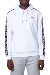 FILA FILA MEN'S WHITE COTTON SWEATSHIRT,687023M67 L