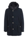 Woolrich Arctic Parka Down Jacket In Blue