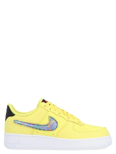 Nike Air Force 1 '07 Lv8 3 Sneakers In Yellow Pulse/black/white