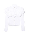 KHAITE Virginia Runway Top in White