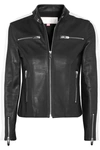 THE MIGHTY COMPANY THE LUCCA TWO-TONE LEATHER JACKET