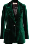 TEMPERLEY LONDON CLOVE VELVET BLAZER