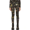 R13 R13 BLACK FLORAL LEGGINGS