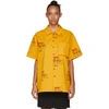 OFF-WHITE OFF-WHITE YELLOW INDUSTRIAL HOLIDAY SHORT SLEEVE SHIRT