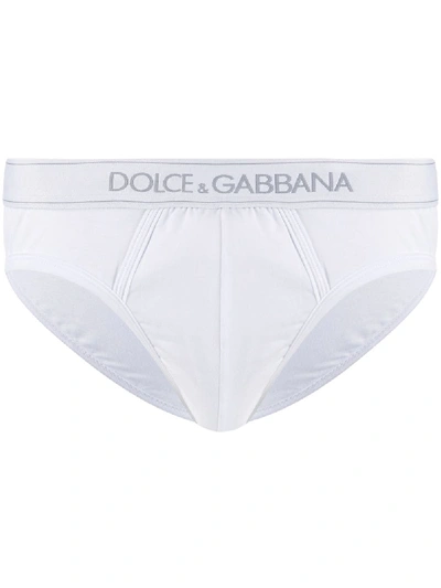 Dolce & Gabbana Cotton Slip In White