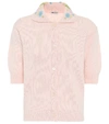 MIU MIU VIRGIN WOOL CARDIGAN,P00410845