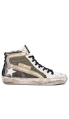 GOLDEN GOOSE GOLDEN GOOSE trainers SLIDE IN grey,WHITE.,GGOR-WZ148