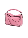 LOEWE MINI PUZZLE BAG LEATHER PASTEL PINK,322.30.U95 PF19