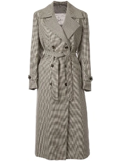 Giuliva Heritage Collection Brown Women's The Christie Trench Coat In Grey