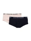 CALVIN KLEIN 2-Pack Cotton-Blend Boyshorts