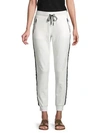 KARL LAGERFELD TAPERED LOGO JOGGING trousers,0400011574038