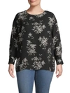 VINCE CAMUTO PLUS DELICATE BLOUSE,0400011347280