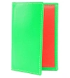 COMME DES GARÇONS Colour block leather card holder