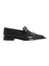 ALEXANDER MCQUEEN EMBELLISHED LEATHER LOAFERS,fd0a57f6-16c1-dbca-3ac9-b7c16835b04f
