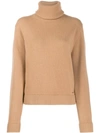 DSQUARED2 RIBBED ROLL NECK JUMPER