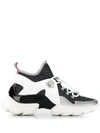 MONCLER PANELLED HIGH-TOP trainers
