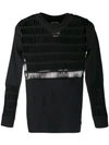 ADIDAS BY STELLA MCCARTNEY WARP CUT-OUT KNITTED TOP