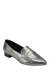 MARC FISHER FEUD POINTED TOE EMBOSSED LOAFER,193278789620