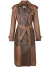 BURBERRY GIFFORD COLLARED BELTED TRENCH COAT