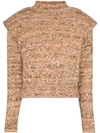 ETRO EXAGGERATED MÉLANGE JUMPER