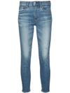 MOUSSY VINTAGE CROPPED SKINNY JEANS