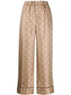 FENDI FF KARLIGRAPHY PIJAMA TROUSERS