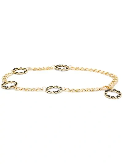 B-low The Belt B Low The Belt Margaux Chain Belt In Gold