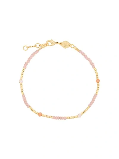 Anni Lu Clemence Beaded Bracelet In Gold